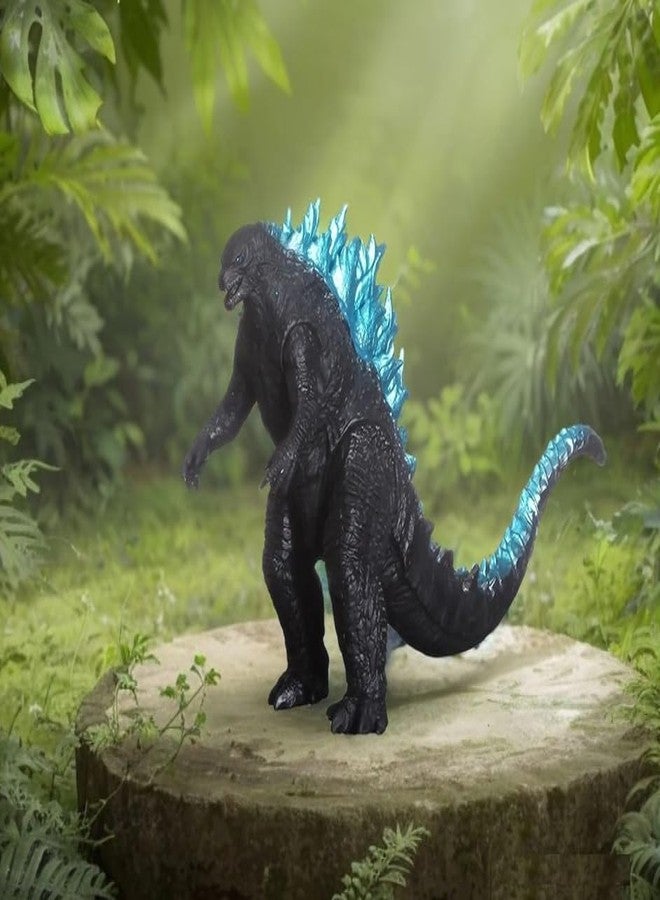 De-Lite Action Figures PVC Anime Movable Collectible Model Statue Toys (Nuclear God-Zilla - Black (Blue Spine), 17cm) - Image 4
